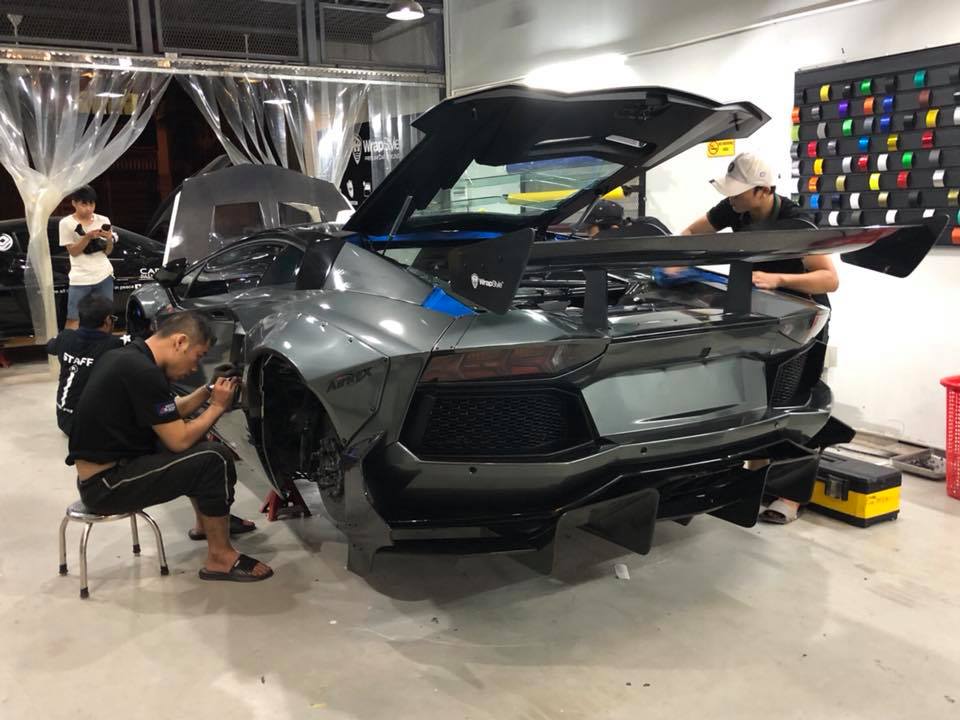 Loại bỏ body kit tận 3 tỷ đồng, chỉ có 50 bộ trên thế giới, chủ xe Lamborghini Aventador lên tiếp gói độ khủng- Ảnh 2.