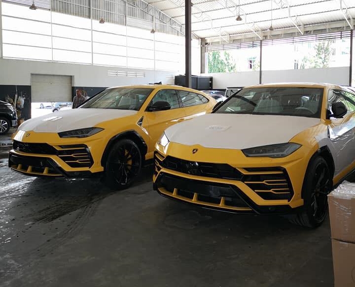 SUV Lamborghini Urus được trang bị động cơ xăng V8