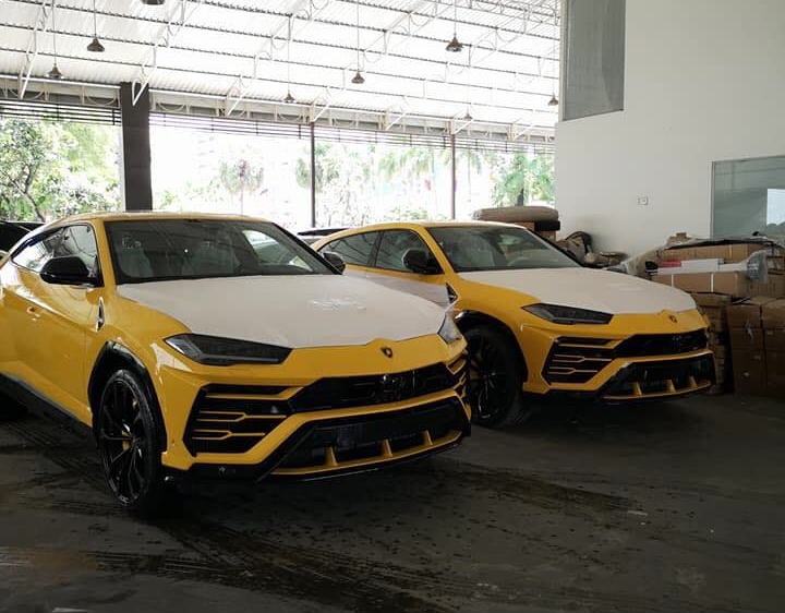 Lamborghini Urus m&agrave;u v&agrave;ng c&oacute; khoảng 5 chiếc tại Campuchia