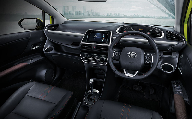V&ocirc; lăng đa chức năng của Toyota Sienta 2019