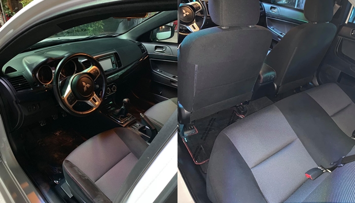 Nội thất Mitsubishi Lancer EVO Final Edition độc nhất Việt Nam