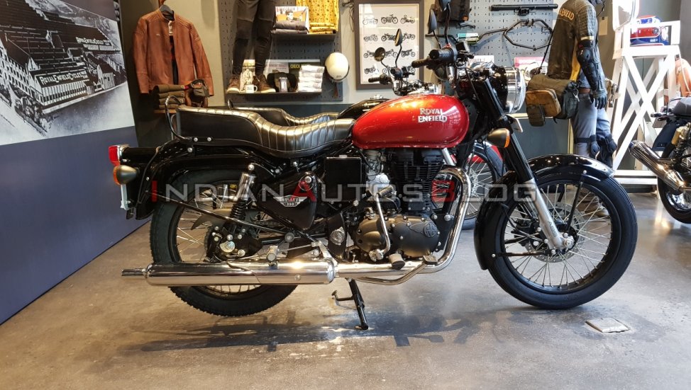 Royal Enfield Bullet 350 ES mang thiết kế cổ điển