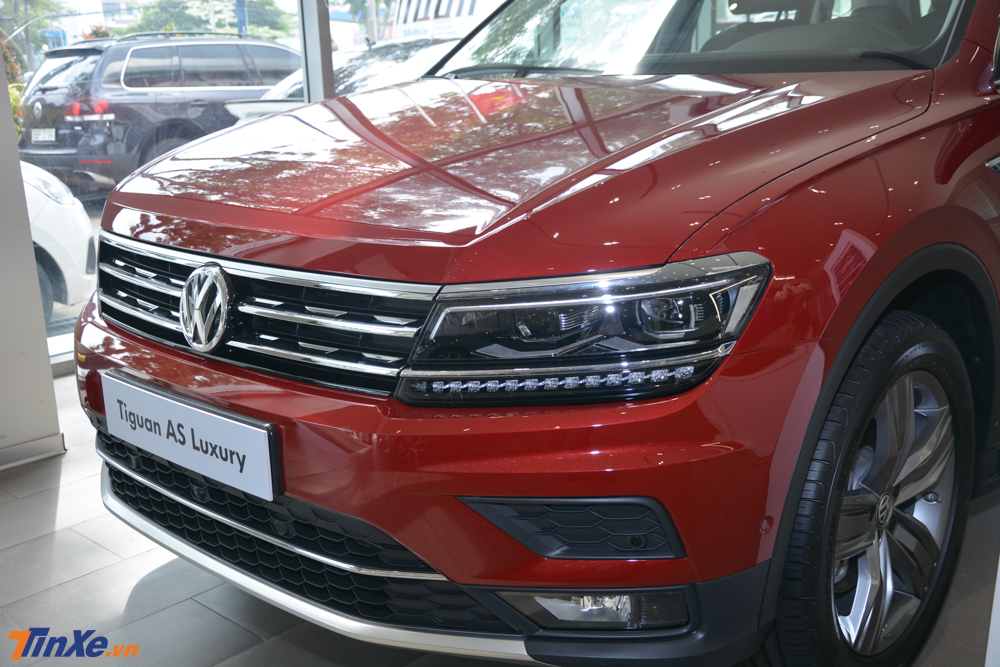 Thiết kế của Volkswagen Tiguan Allspace Luxury kh&ocirc;ng c&oacute; g&igrave; thay đổi so với bản ti&ecirc;u chuẩn