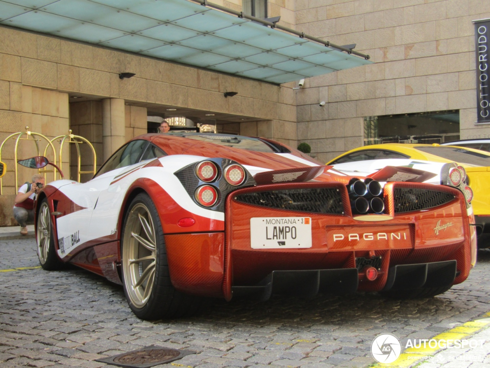 Pagani Huayra Lampo được sản xuất cho Lapo Elkann