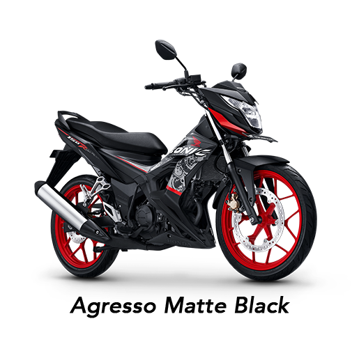 Honda Sonic 150R 2019 màu đen Agresso Matte Black