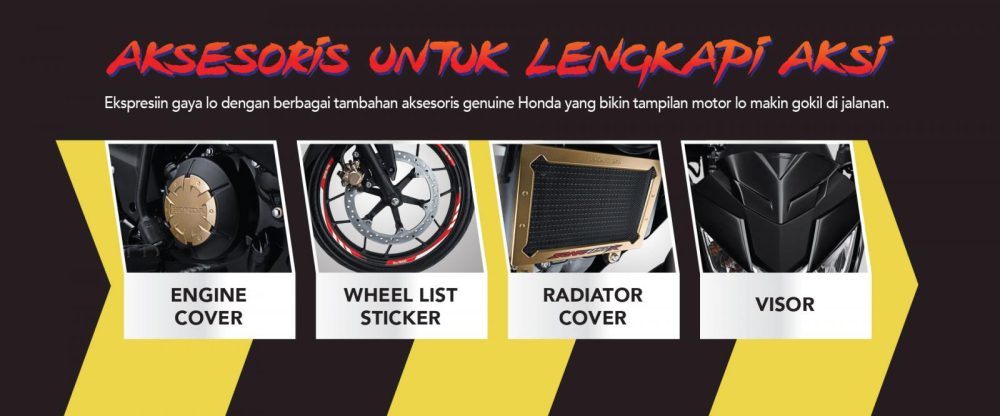 Các trang bị và phụ kiện dành riêng cho Honda Sonic 150R 2019