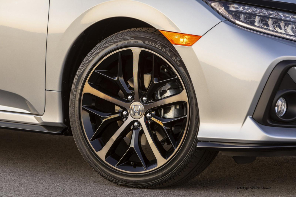 Bộ v&agrave;nh la-zăng mới của Honda Civic Hatchback 2020