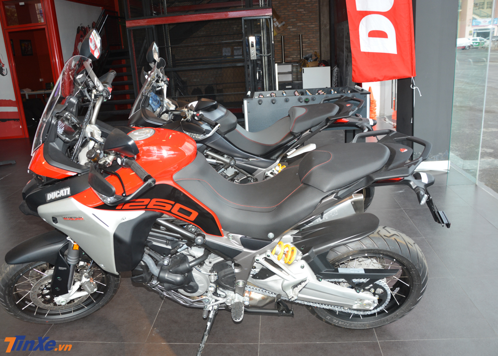 Ducati Multistrada 1260 Enduro 2019 đầu ti&ecirc;n về Việt Nam c&oacute; m&agrave;u đỏ