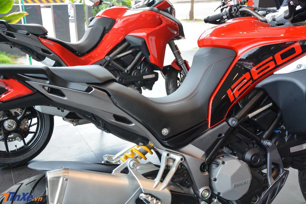 Y&ecirc;n xe của Ducati Multistrada 1260 Enduro 2019 c&oacute; chiều cao 860 mm