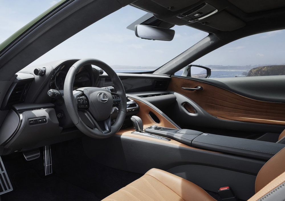 Bố cục nội thất trong&nbsp;Lexus LC 500 Inspiration Series 2020