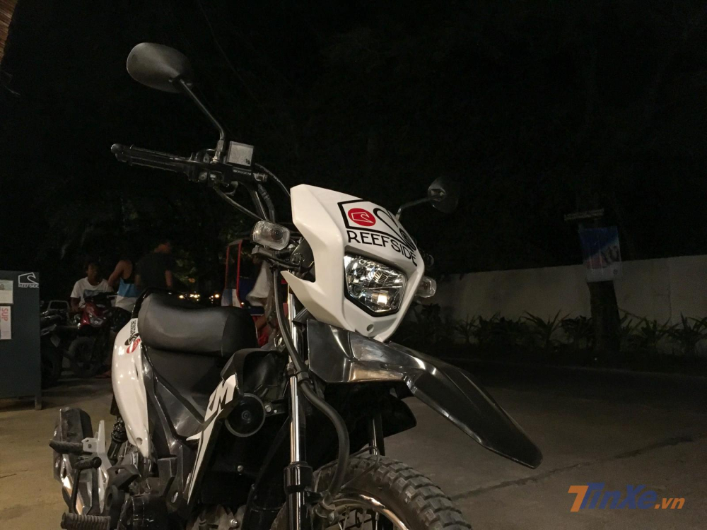 Xe sử dụng dàn đầu được lấy ra từ cào cào Honda XR