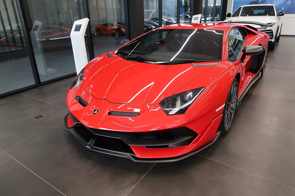 Hiện đ&acirc;y l&agrave; 1 trong 3 chiếc si&ecirc;u xe Lamborghini Aventador SVJ c&oacute; mặt tại Th&aacute;i Lan