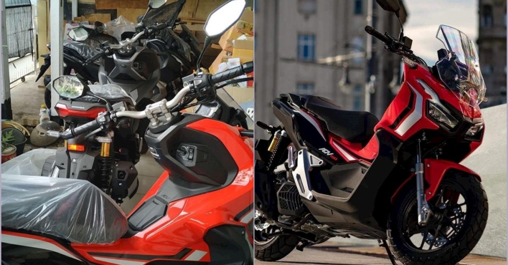Bức ảnh được cho l&agrave; Honda ADV 150 được đập th&ugrave;ng tại Việt Nam (Ảnh: Facebook)