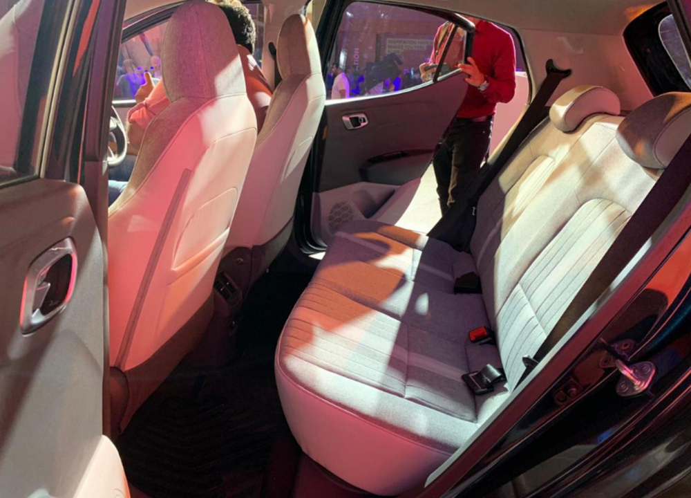 H&agrave;ng ghế sau của Hyundai Grand i10 Nios 2019