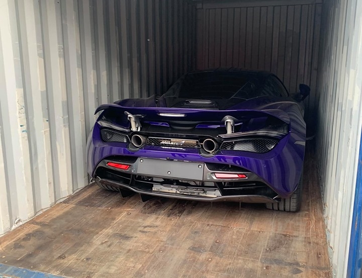 Chủ resort nổi tiếng nhất Long Hải mua si&ecirc;u xe McLaren 720S m&agrave;u t&iacute;m độc nhất Việt Nam
