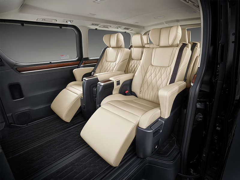 Ghế bọc da của Toyota Majesty 2019 Ghế bọc da của Toyota Majesty 2019
