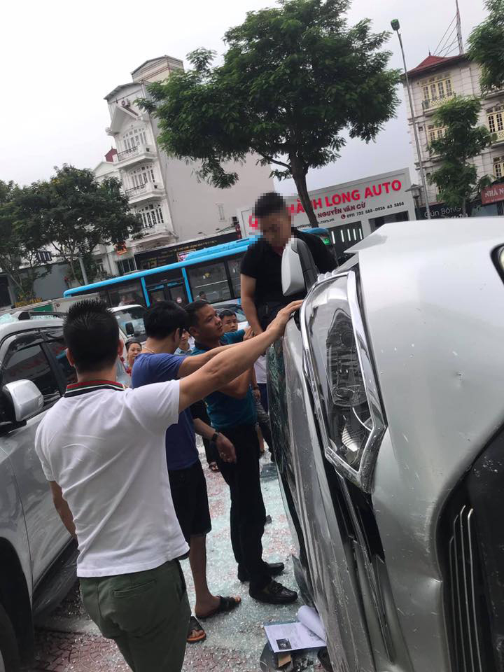 Rất may mắn l&agrave; đ&atilde; kh&ocirc;ng c&oacute; thiệt hại n&agrave;o về người sau vụ việc n&agrave;y.