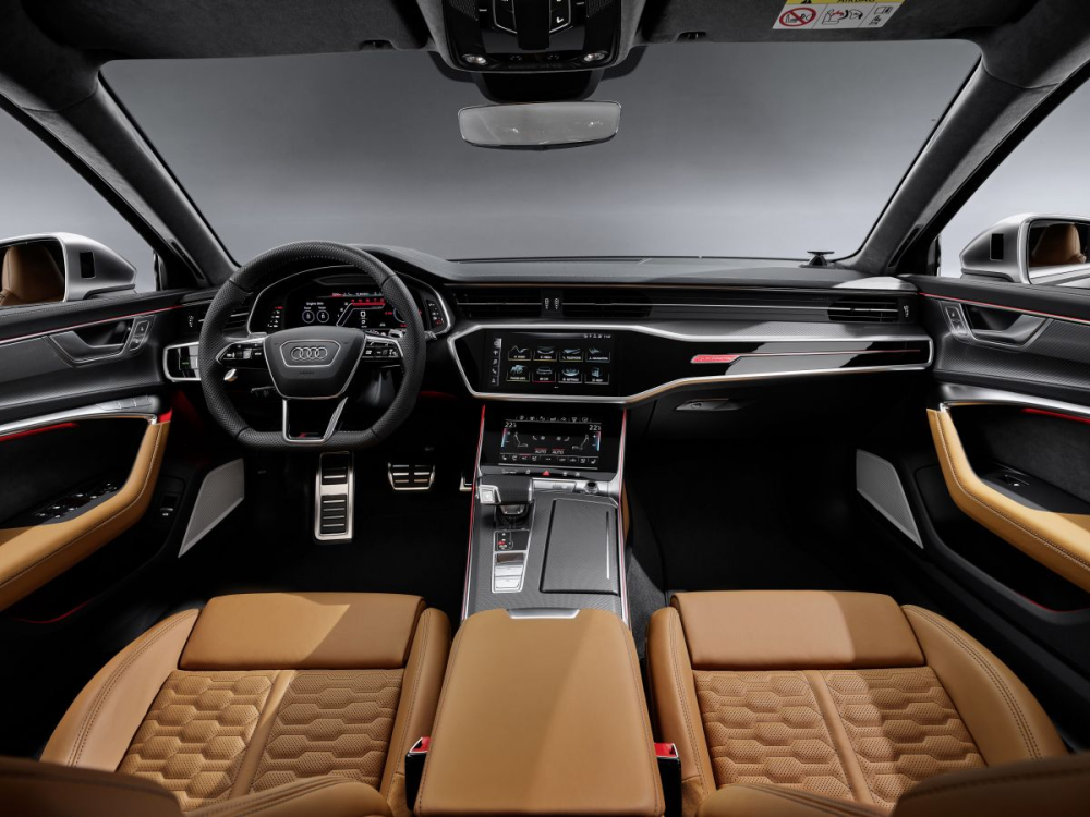 Audi RS6 Avant được trang bị bảng đồng hồ thực tế ảo RS Audi RS6 Avant được trang bị bảng đồng hồ thực tế ảo RS
