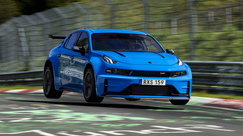 Lynk & Co 03 Cyan Concept đ&atilde; chứng minh tiềm năng v&agrave; tốc độ của n&oacute; tr&ecirc;n&nbsp;Nurburgring