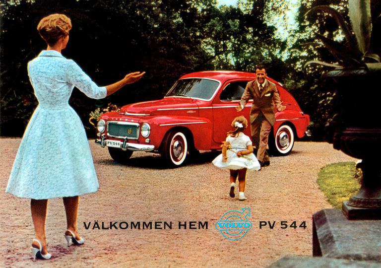 PV544 l&agrave; một trong những mẫu xe Volvo đầu ti&ecirc;n c&oacute; d&acirc;y đai an to&agrave;n 3 điểm