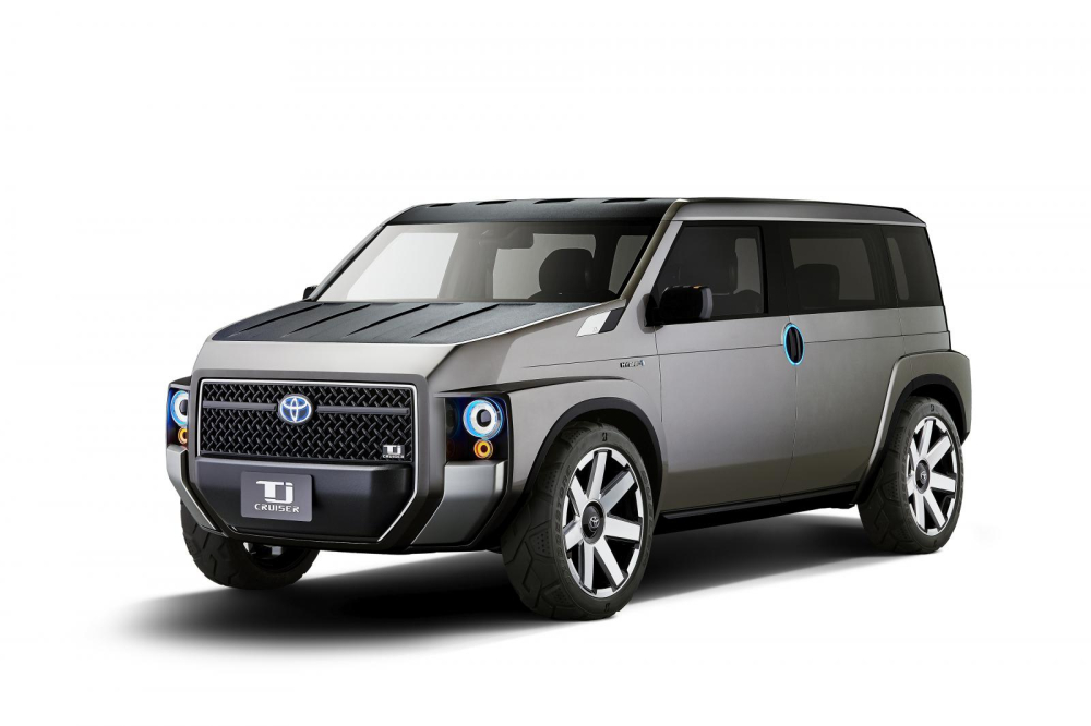 Bản concept Toyota TJ Cruiser c&oacute; một d&aacute;ng vẻ vu&ocirc;ng vức, ho&agrave;i cổ