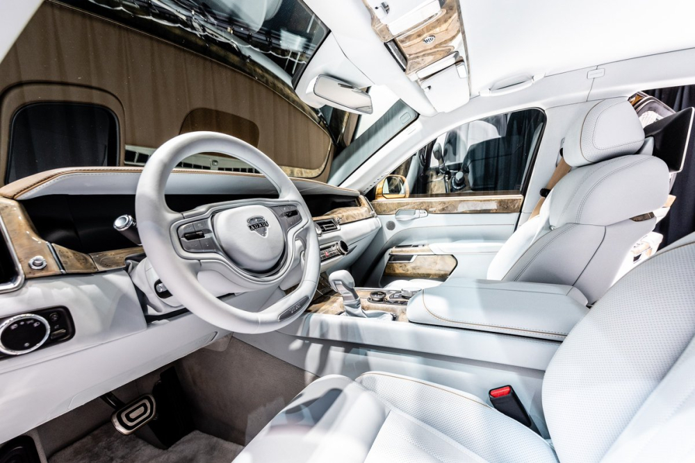 Khoang l&aacute;i của Aurus Senat