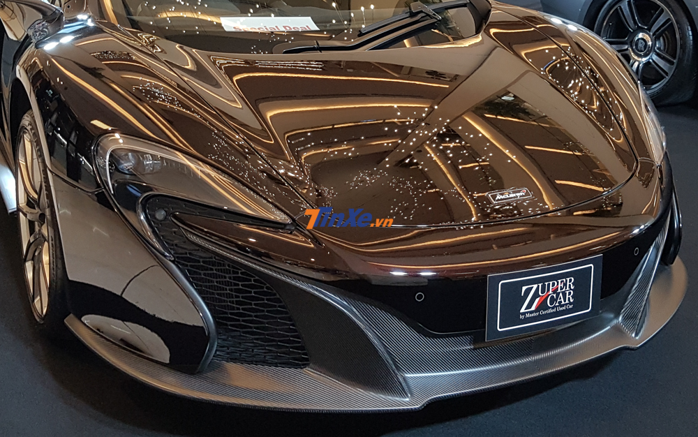 Si&ecirc;u xe h&agrave;ng hiếm McLaren 650S Spider MSO tại Th&aacute;i Lan c&oacute; m&agrave;u sơn Agrigan Black 