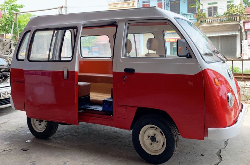 Chiếc xe thứ 2 của em Ng&ocirc; Việt Cường được thiết kế lớn hơn, rộng hơn, mạnh mẽ hơn.