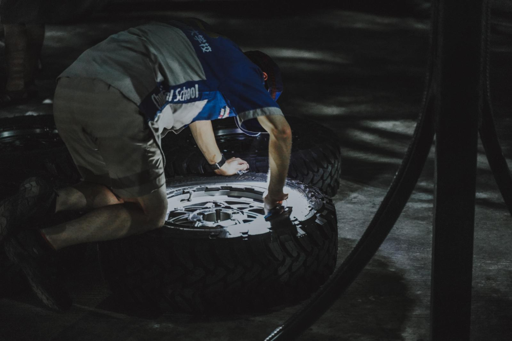 Chiếc xe lu&ocirc;n được đội ngũ kỹ thuật của Mitsubishi chăm s&oacute;c kỹ c&agrave;ng xuy&ecirc;n suốt qu&aacute; tr&igrave;nh Racing AKA thi đấu tại AXCR 2019