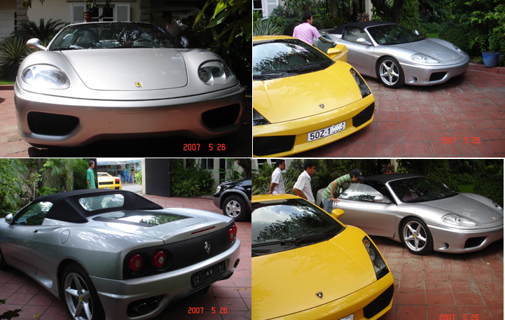 Ferrari 360 Spider đầu ti&ecirc;n về Việt Nam mang m&agrave;u bạc