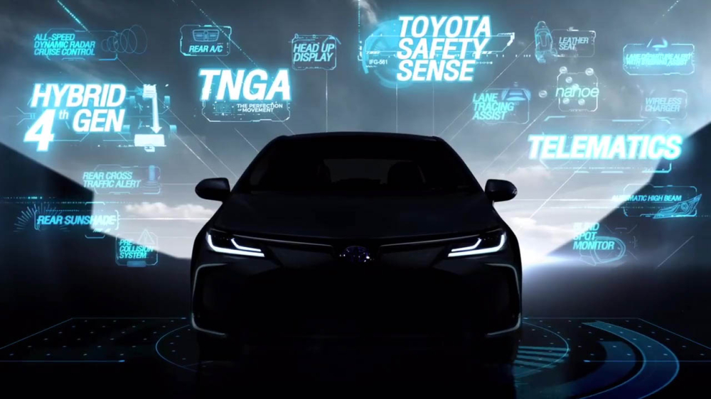 H&igrave;nh ảnh x&aacute;c nhận thiết kế của Toyota Corolla Altis 2019 d&agrave;nh cho Đ&ocirc;ng Nam &Aacute;