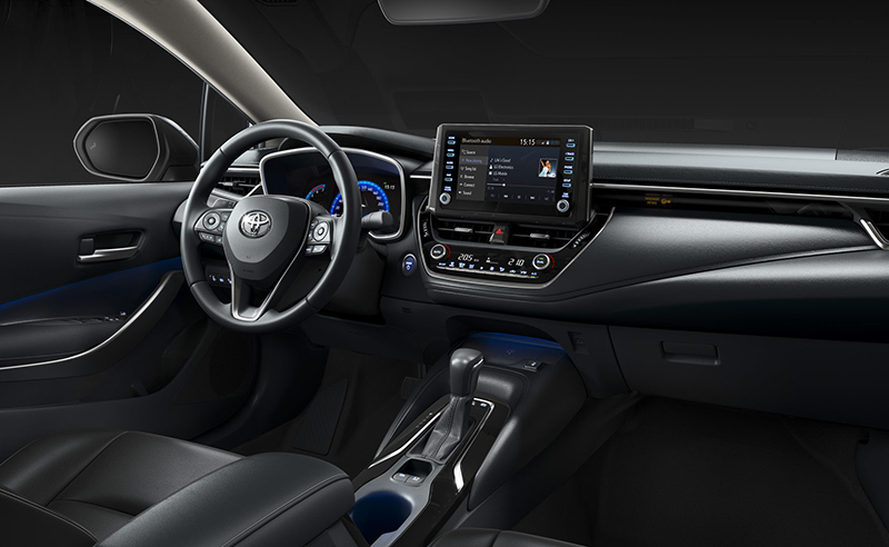 Nội thất b&ecirc;n trong Toyota Corolla Altis 2019