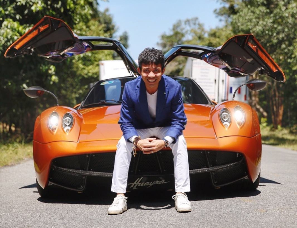 Đ&acirc;y l&agrave; m&agrave;u sơn nguy&ecirc;n bản Pagani Huayra của Minh Nhựa