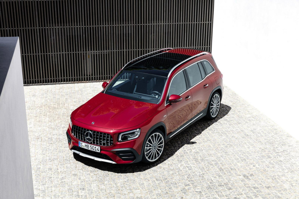 Mercedes-AMG GLB 35 4Matic 2020 d&ugrave;ng hộp số tự động ly hợp k&eacute;p 8 cấp