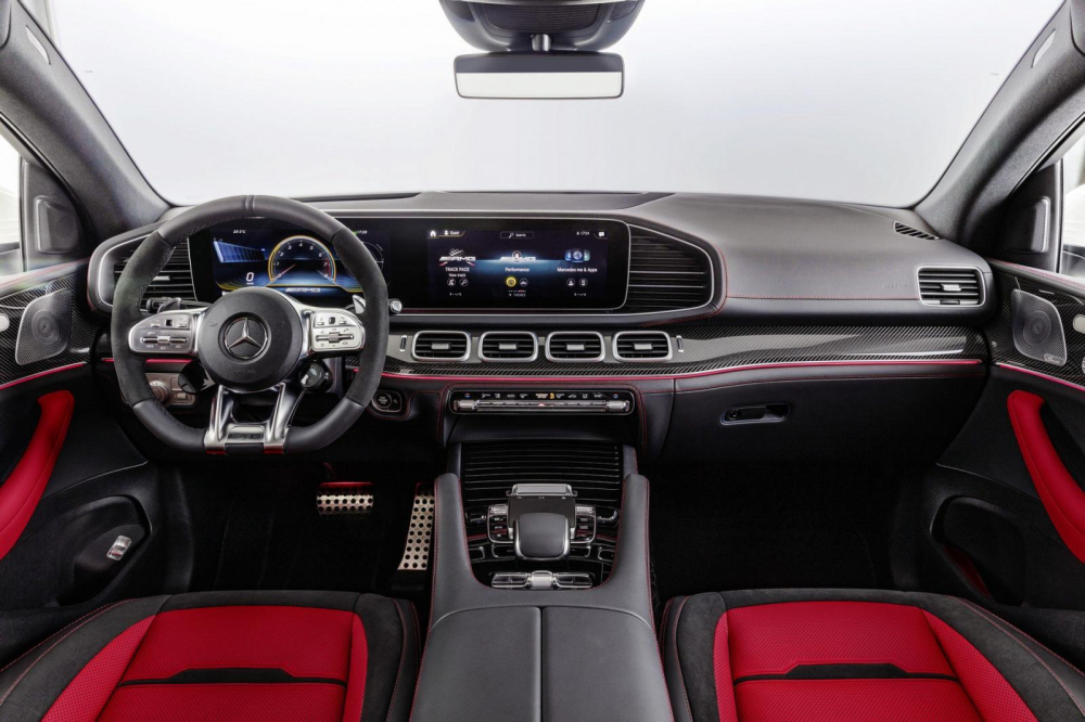 Nội thất của Mercedes-Benz GLE Coupe 2020 bản hiệu suất cao