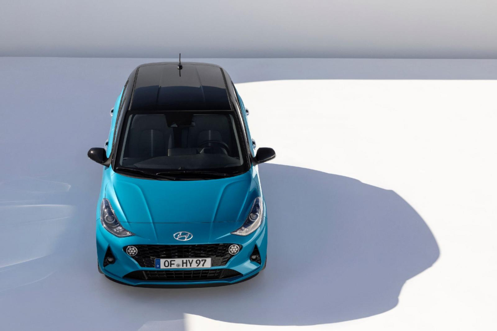 Hyundai i10 2019 c&oacute; cả phi&ecirc;n bản phối 2 m&agrave;u ngoại thất