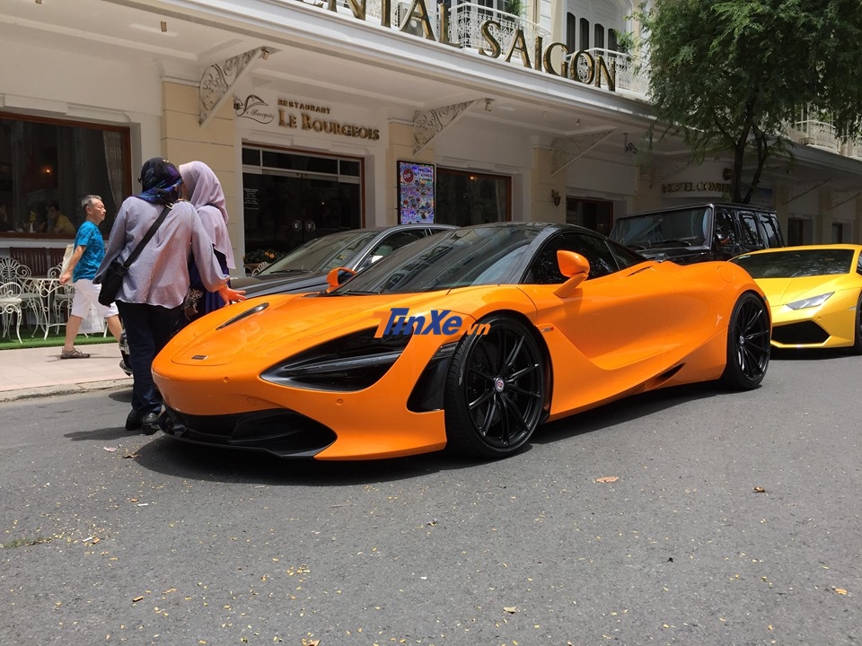 V&agrave; đ&acirc;y l&agrave; bộ m&acirc;m mới HRE của si&ecirc;u xe McLaren 720S cam n&agrave;y