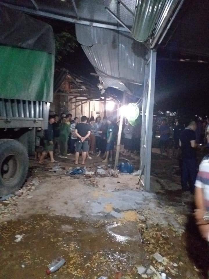 Hiện trường vụ tai nạn tối ng&agrave;y 2/9 tại Sơn La