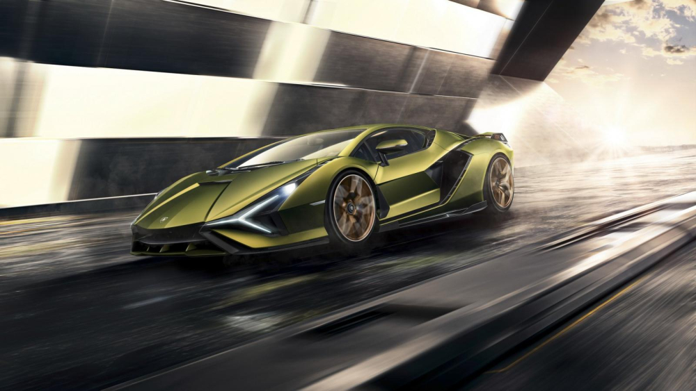 Sián là siêu xe hybrid đầu tiên của Lamborghini