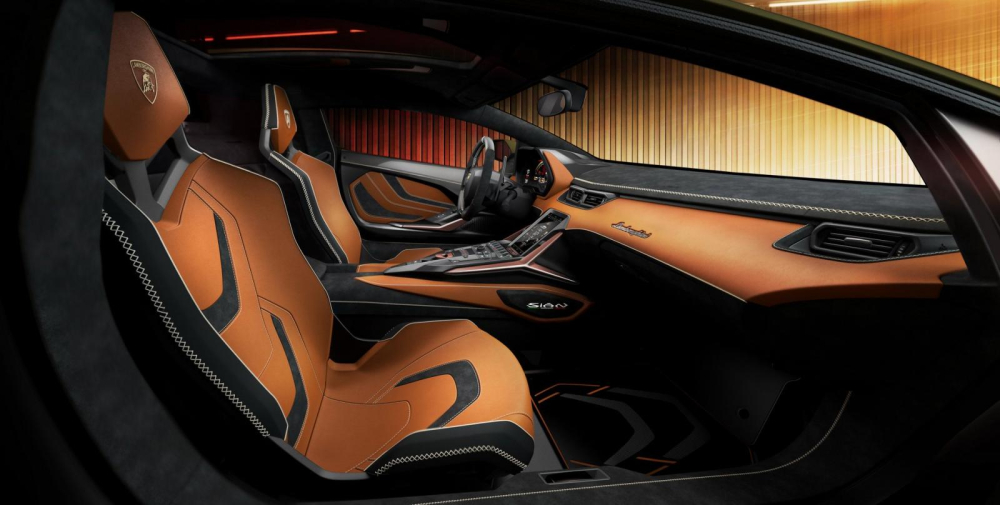 Nội thất bên trong Lamborghini Sián