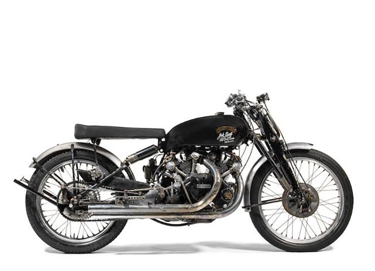 Chiếc Vincent Black Lightning 1951 có mức đấu giá cao nhất thế giới hiện nay