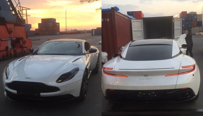 Nh&agrave; gi&agrave;u Việt tiếp tục khui c&ocirc;ng Aston Martin DB11, đ&acirc;y đ&atilde; l&agrave; chiếc thứ 6 nhưng vẫn mang m&agrave;u sơn độc