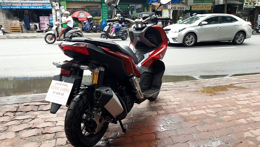 Thiết kế đu&ocirc;i xe Honda ADV 150