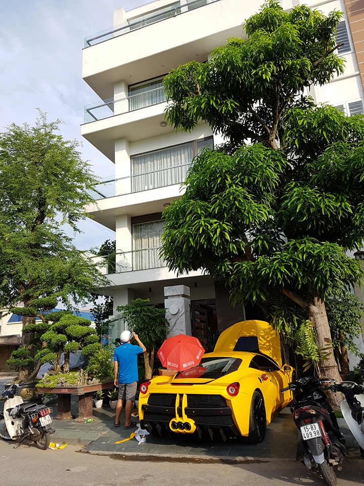 Diện mạo đuôi siêu xe Ferrari 458 Italia độ body kit Misha Designs Diện mạo đuôi siêu xe Ferrari 458 Italia độ body kit Misha Designs