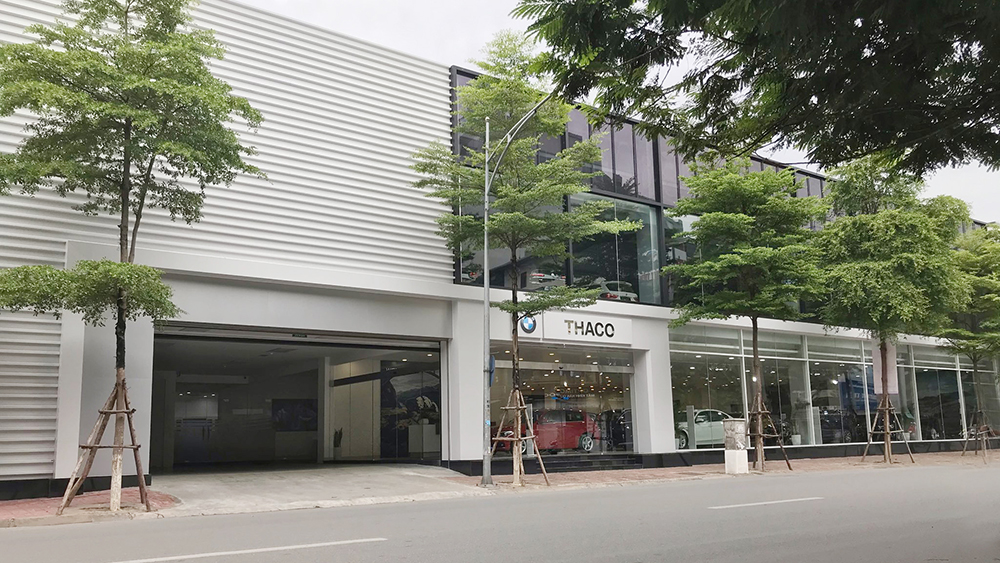 Showroom BMW thứ hai của THACO tại Hà Nội toạ lạc tại địa chỉ 132 Lê Duẩn với diện tích lên tới Showroom BMW thứ hai của THACO tại Hà Nội toạ lạc tại địa chỉ 132 Lê Duẩn với diện tích lên tới