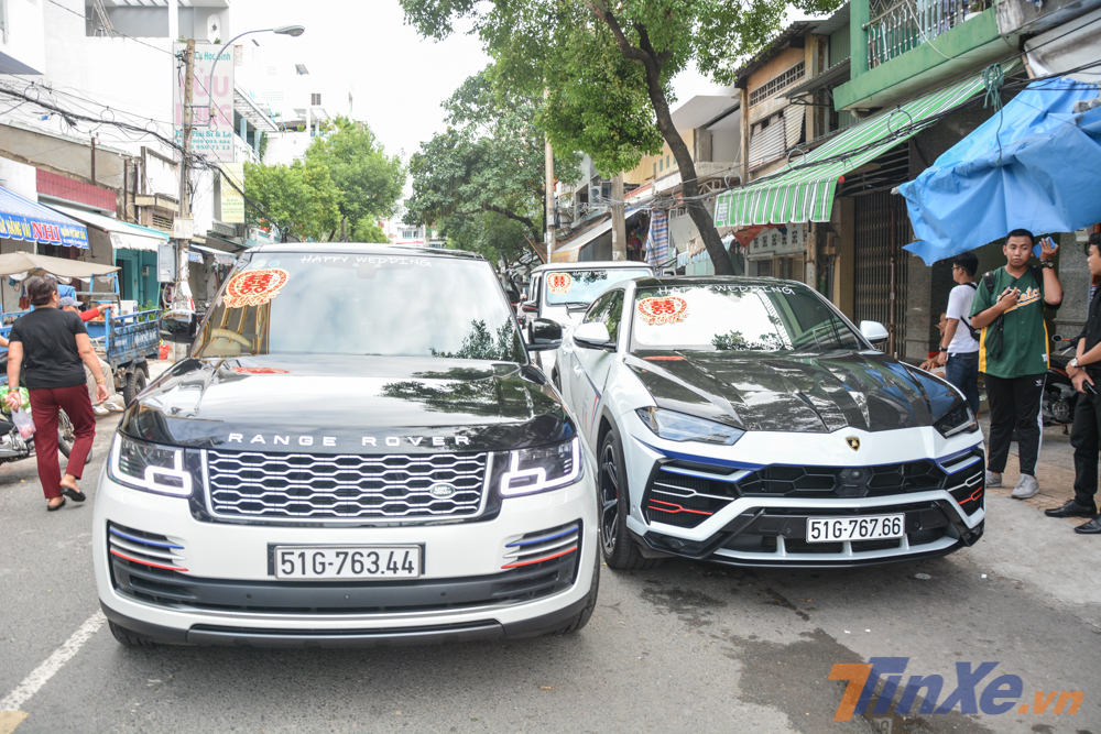 Range Rover Autobiography LWB 2018 v&agrave; Lamborghini Urus của Minh Nhựa