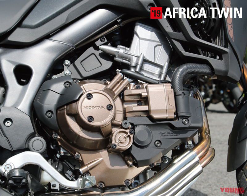 Động cơ tr&ecirc;n Honda Africa Twin 1100