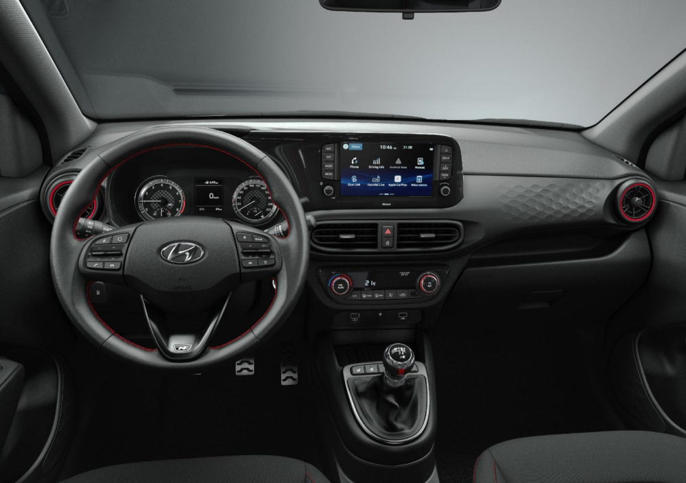 Nội thất b&ecirc;n trong Hyundai i10 N Line 2020 