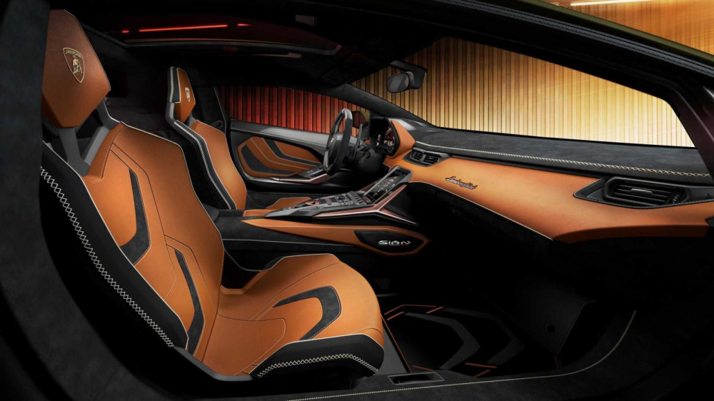 Nội thất bên trong Lamborghini Sián Nội thất bên trong Lamborghini Sián