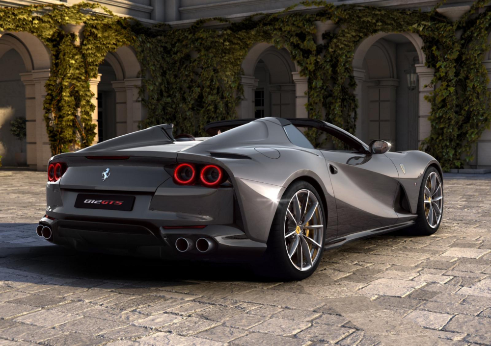 Đu&ocirc;i xe Ferrari 812 GTS 2020